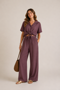 CAMICIA CROPPED LINO JDY