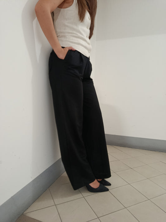 PANTALONE WIDE LEG BASIC