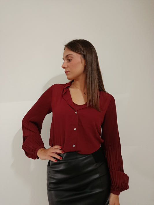 CAMICIA PLISSE'