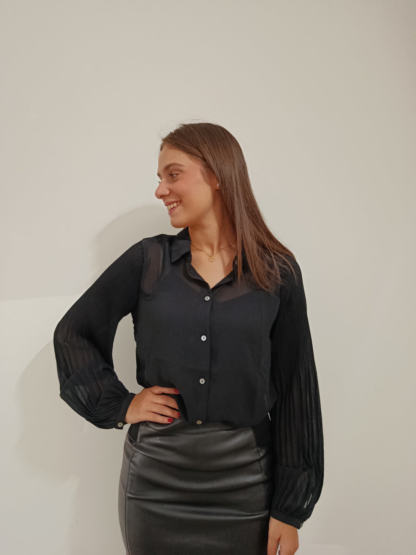 CAMICIA PLISSE'