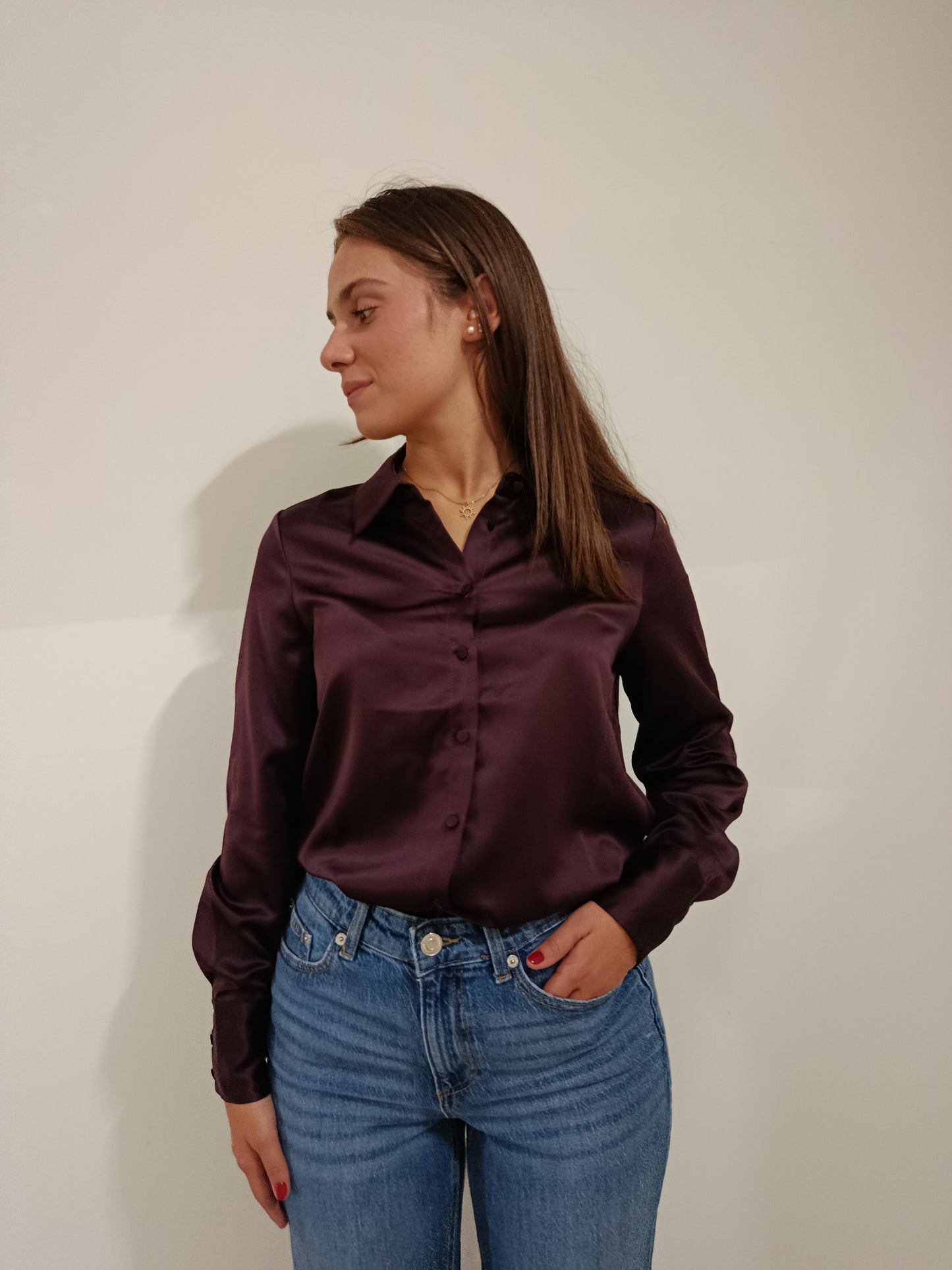 CAMICIA CLASSICA RASO