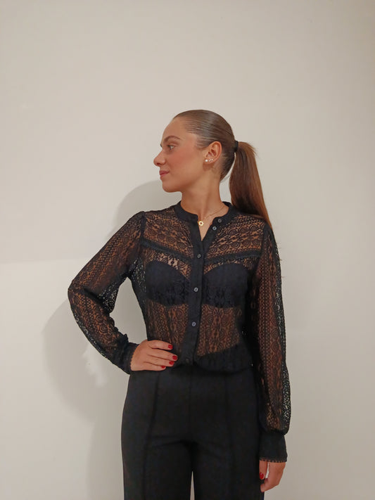 CAMICIA PIZZO