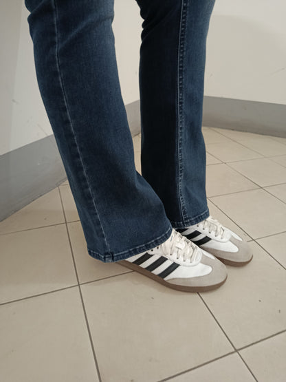 JEANS BLUEBLACK FLARED