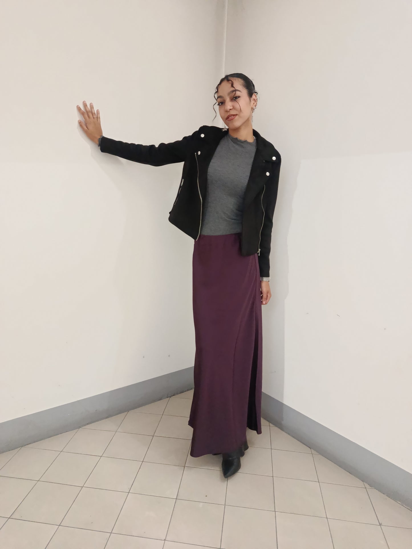 CHIODO SUEDE VERO MODA