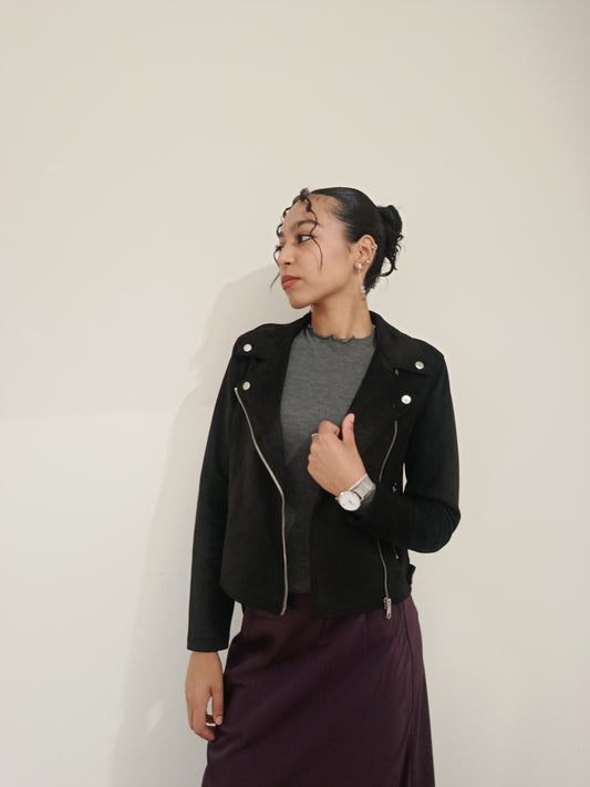 CHIODO SUEDE VERO MODA