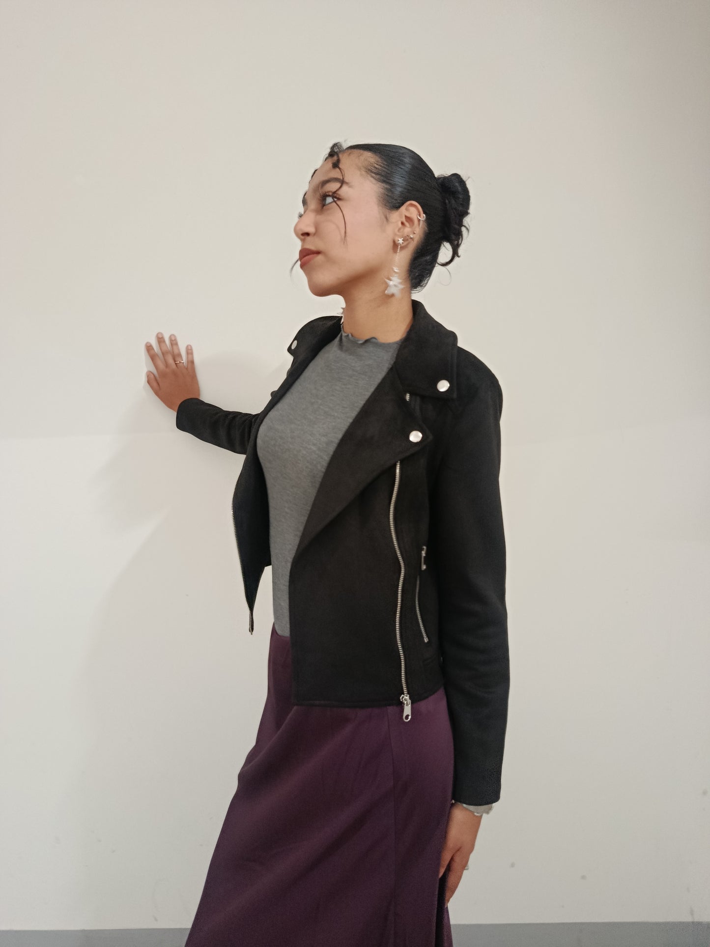 CHIODO SUEDE VERO MODA