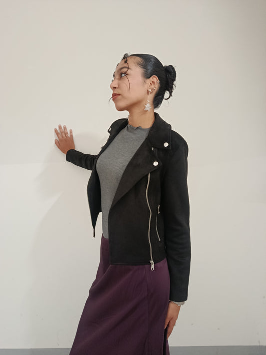 CHIODO SUEDE VERO MODA