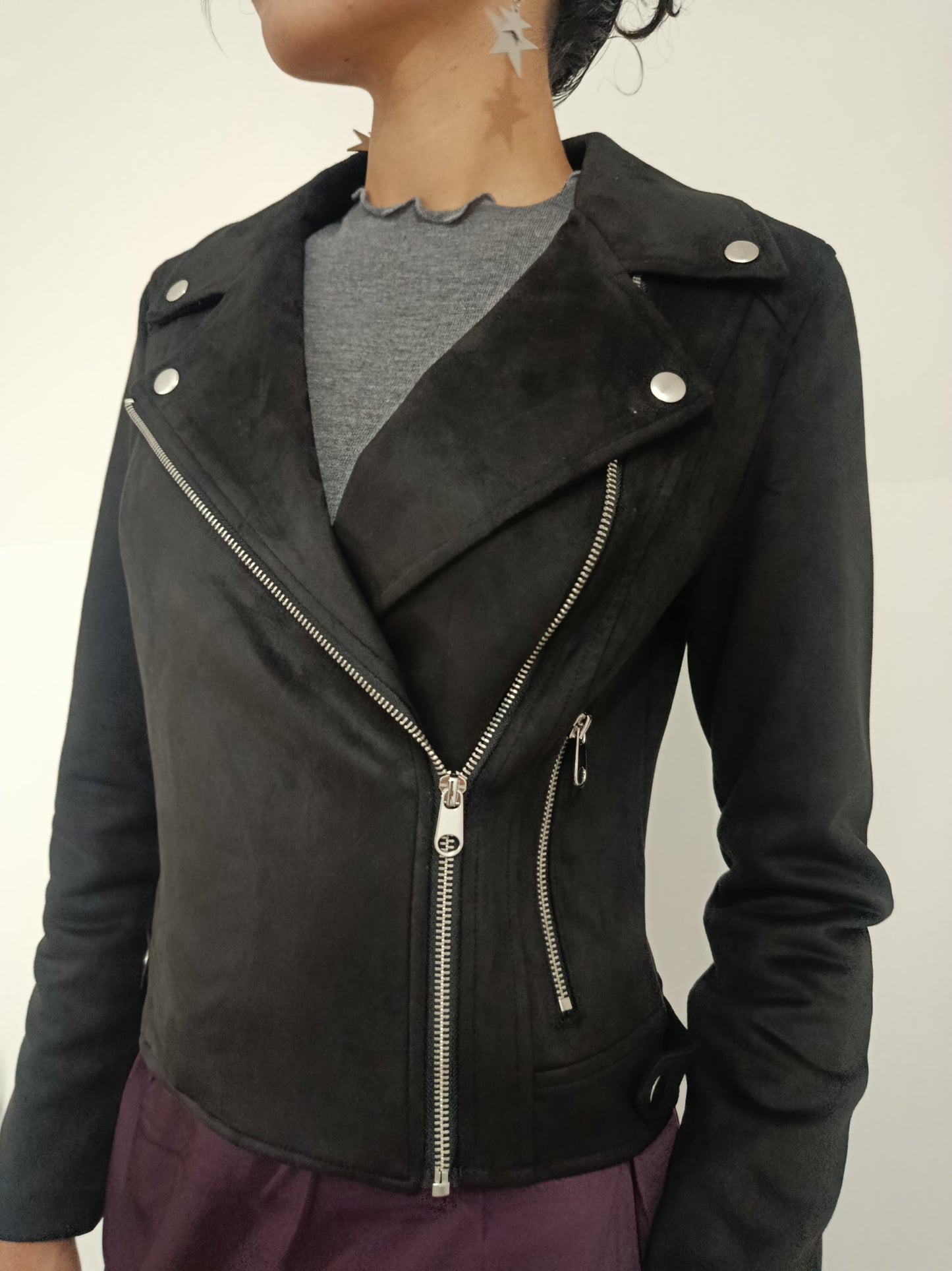 CHIODO SUEDE VERO MODA