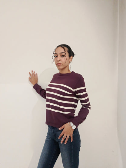 PULLOVER BASIC A RIGHE VERO MODA