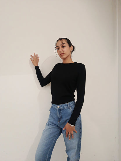 PULLOVER BASIC VISCOSA ONLY