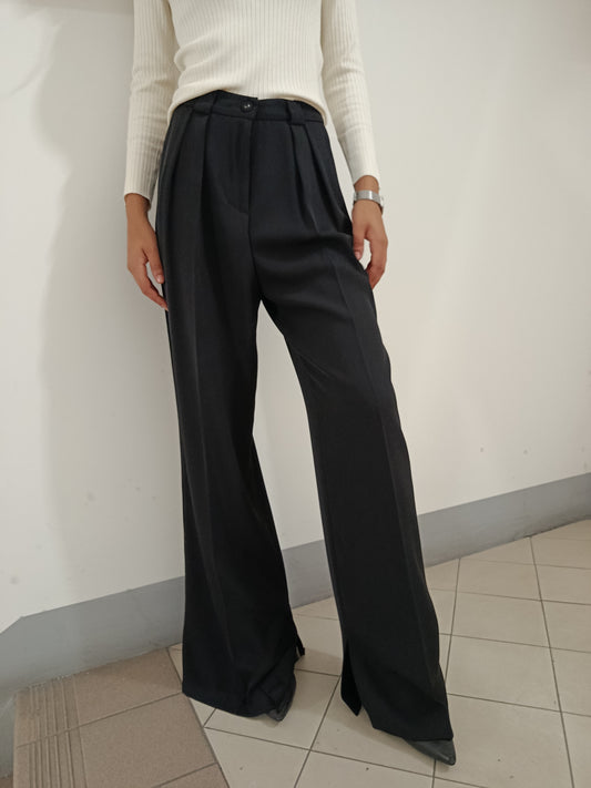 PANTALONE CON SPACCO FLUIDO TWO WAY