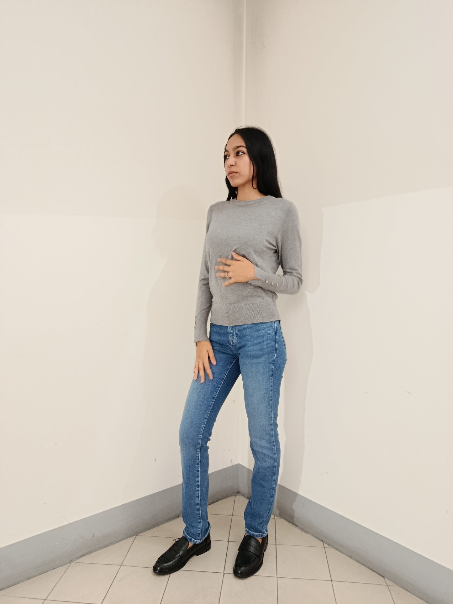 PULLOVER BOTTONI POLSO JDY