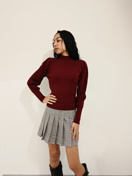 PULLOVER KATIA COLLO ALTO ONLY