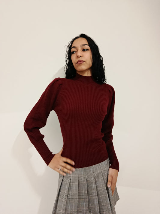 PULLOVER KATIA COLLO ALTO ONLY