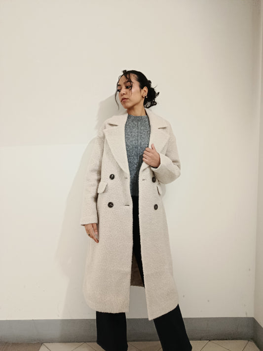 CAPPOTTO TEDDY PANNA ONLY