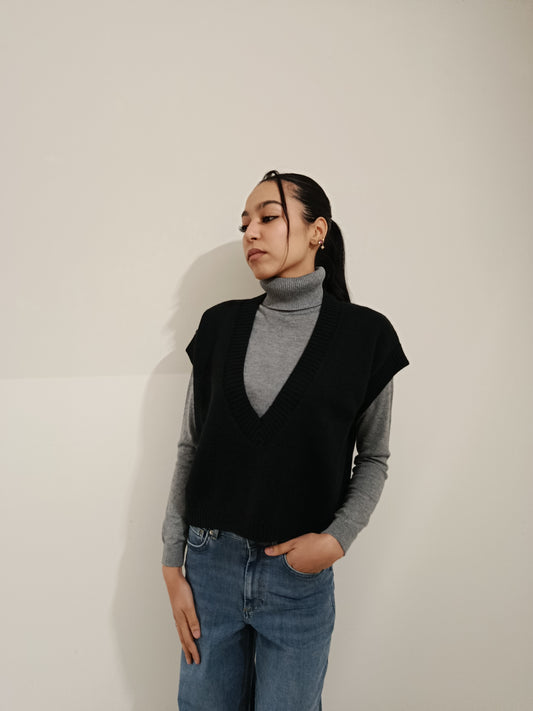 GILET SCOLLO A V TWO WAY
