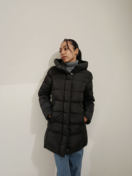 PIUMINO LUNGO CON CAPPUCCIO ONLY