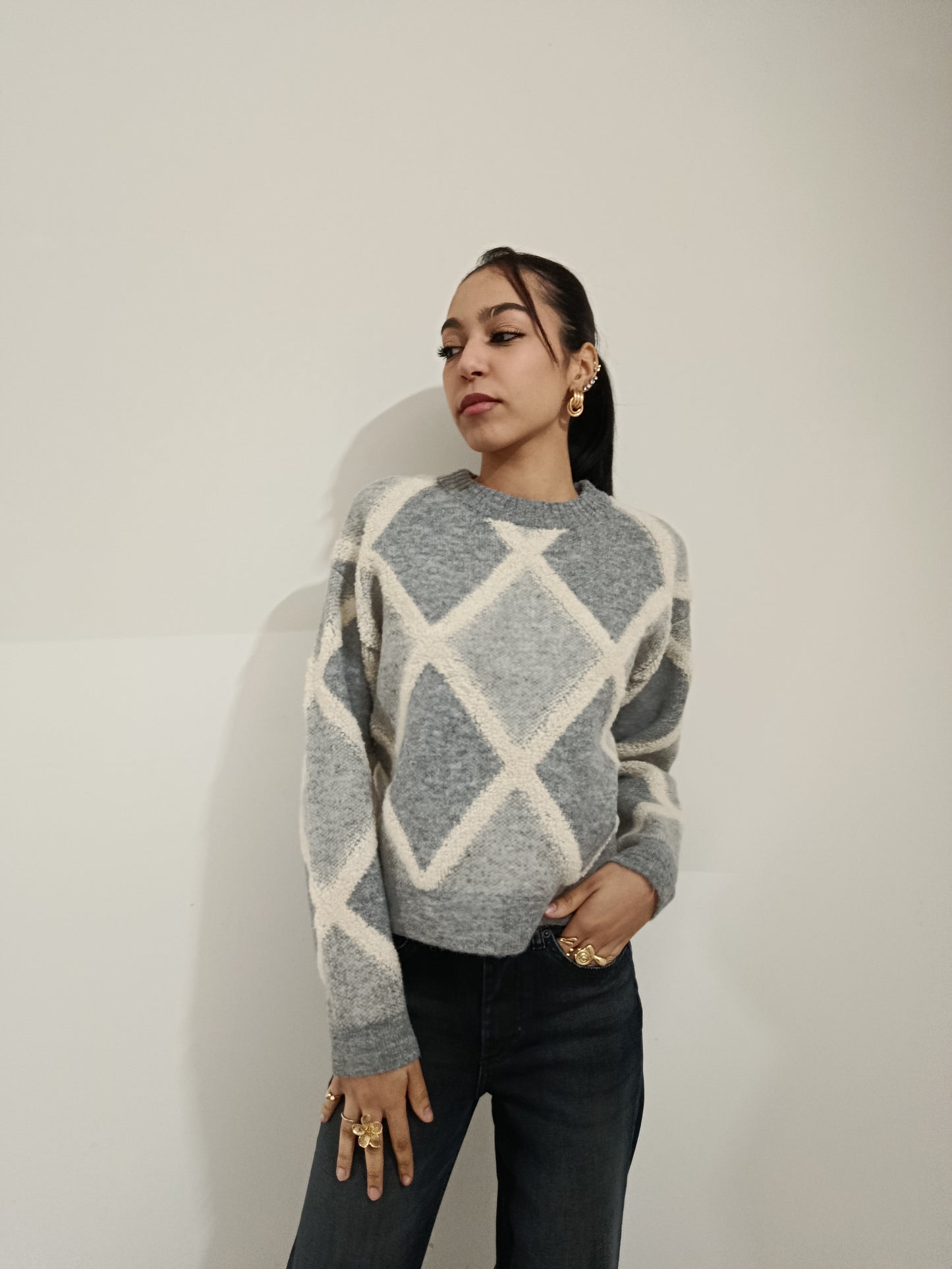 PULLOVER ROMBI VERO MODA