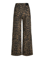 JEANS LEOPARDATO WIDE LEG JJXX