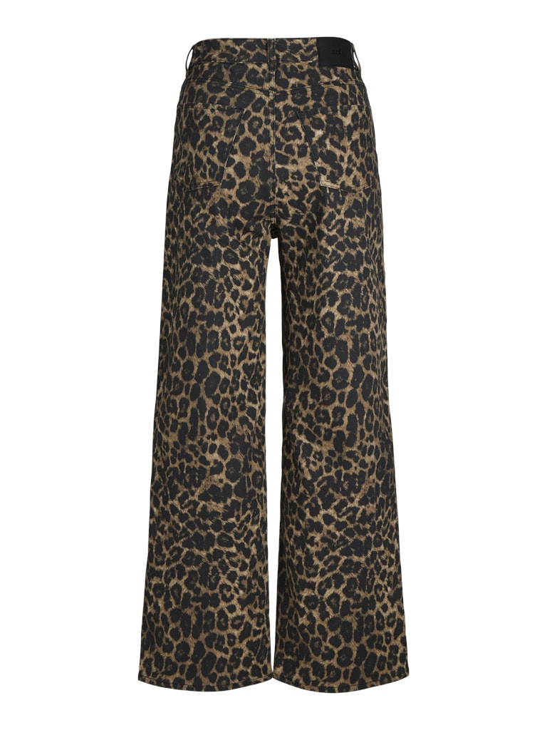 JEANS LEOPARDATO WIDE LEG JJXX