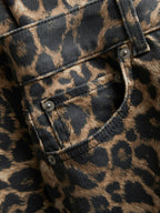 JEANS LEOPARDATO WIDE LEG JJXX