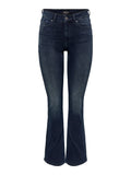JEANS MID FLARED BLUSH ONLY