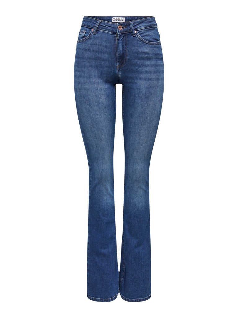 JEANS MID FLARED ONLY