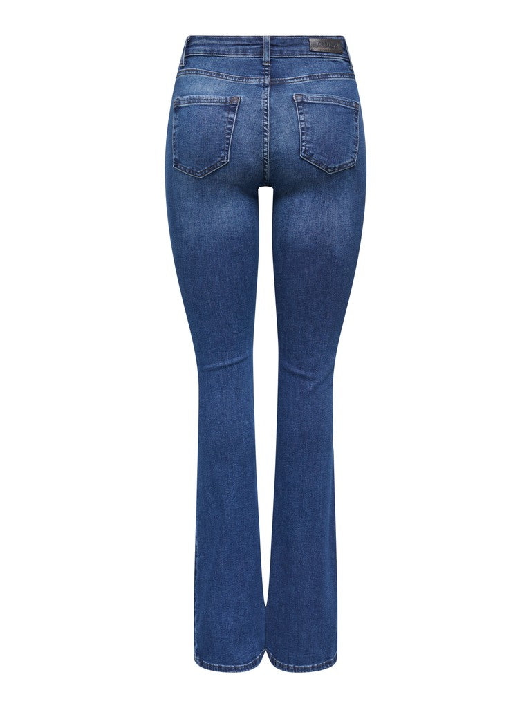 JEANS MID FLARED ONLY
