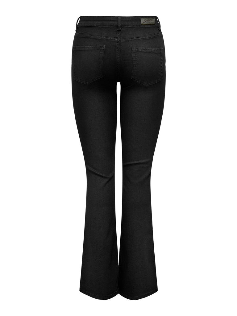 JEANS FLARED BLUSH ONLY