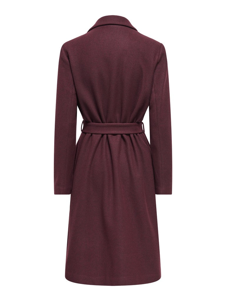 CAPPOTTO CON CINTURA ONLY