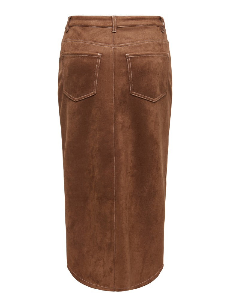GONNA MIDI SUEDE ONLY
