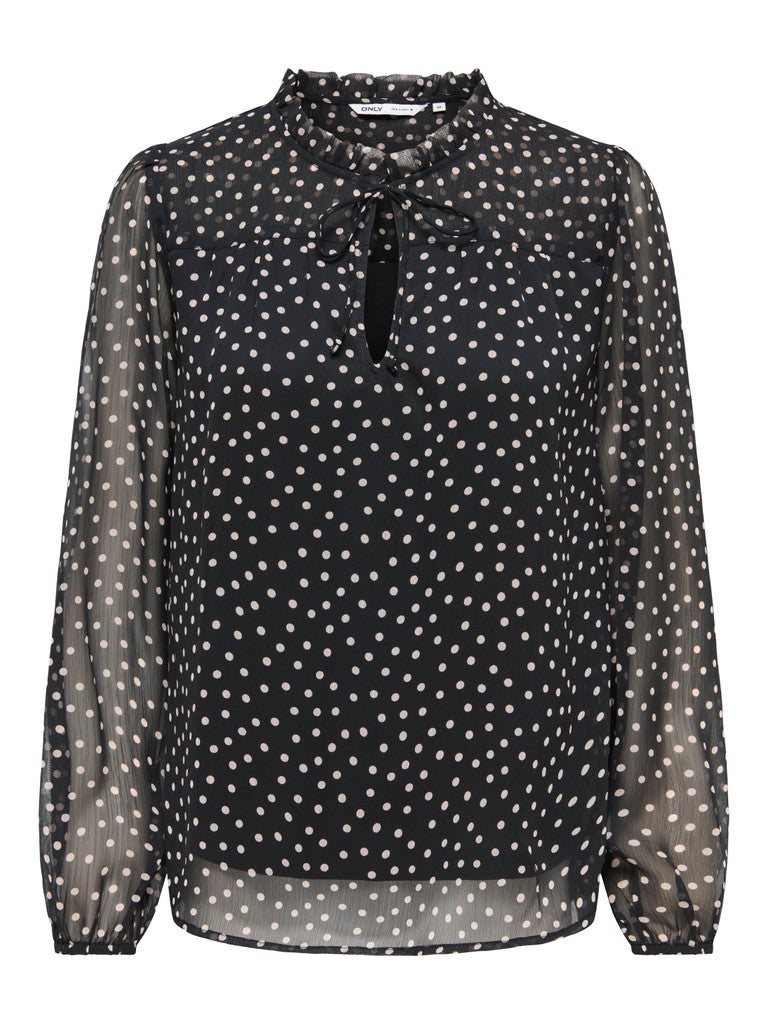 CAMICIA A POIS ONLY