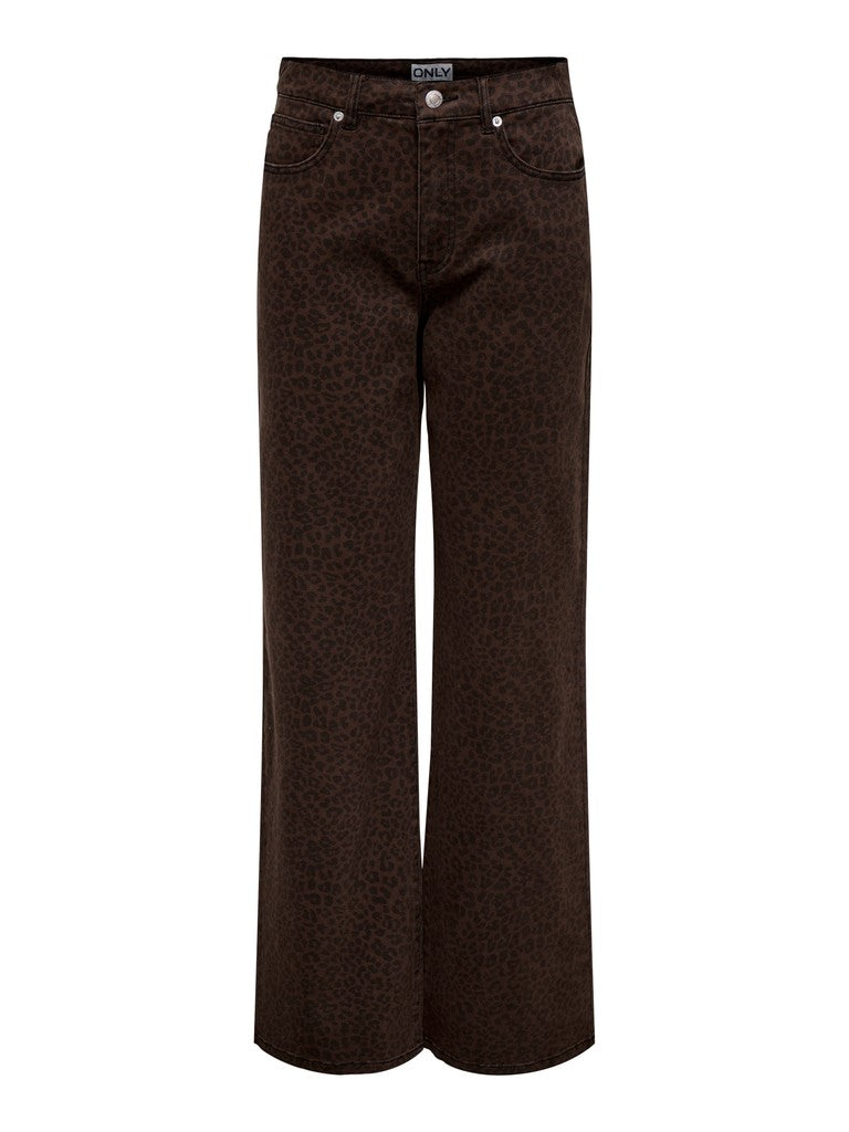 JEANS LEOPARDATO MADISON ONLY