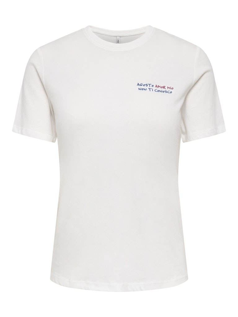 T-SHIRT RICAMATE ONLY