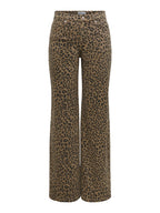 JEANS LEOPARDATO MADISON ONLY