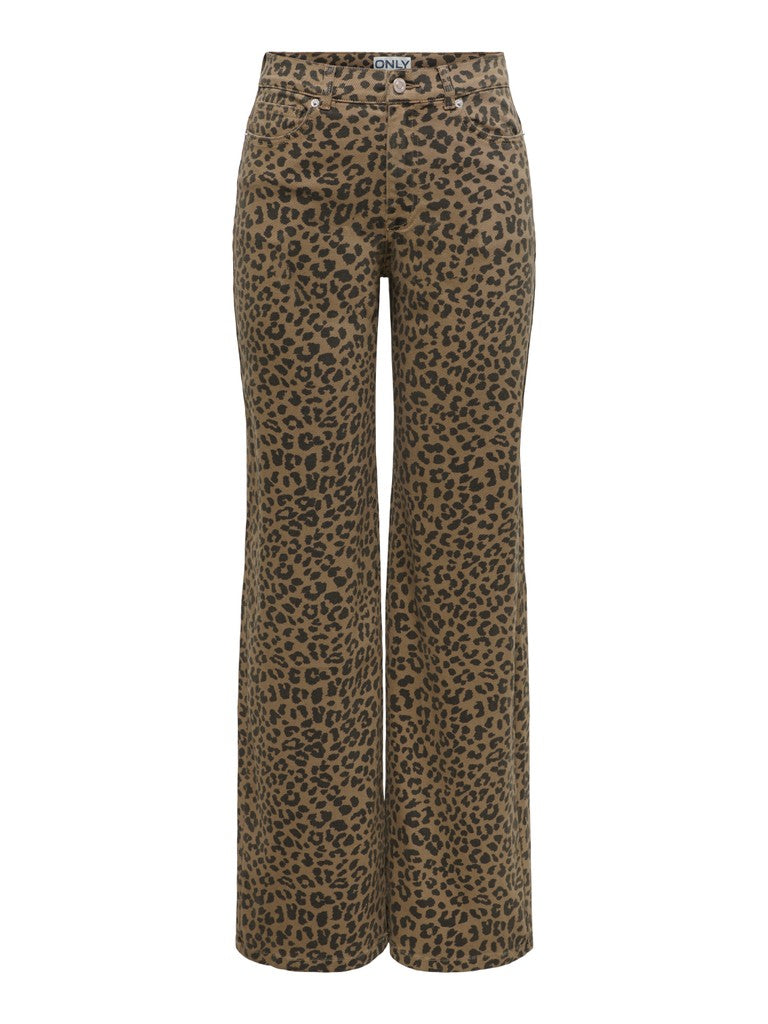 JEANS LEOPARDATO MADISON ONLY