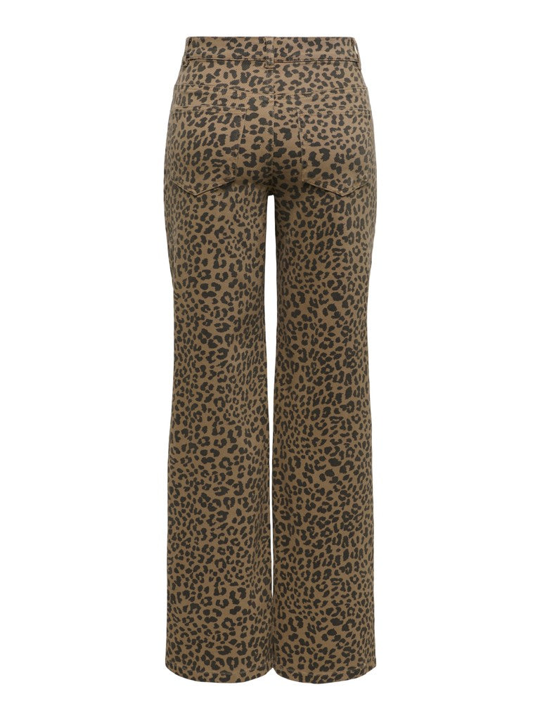 JEANS LEOPARDATO MADISON ONLY