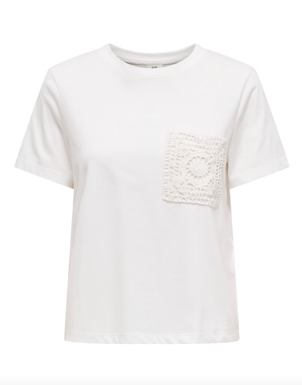 T-SHIRT CON TASCA CROCHET JDY