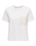 T-SHIRT CON TASCA CROCHET JDY