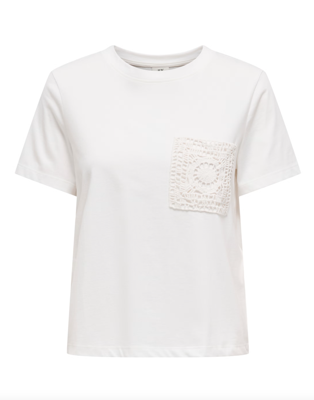 T-SHIRT CON TASCA CROCHET JDY