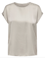 BLUSA CLASSICA IN SATIN ONLY