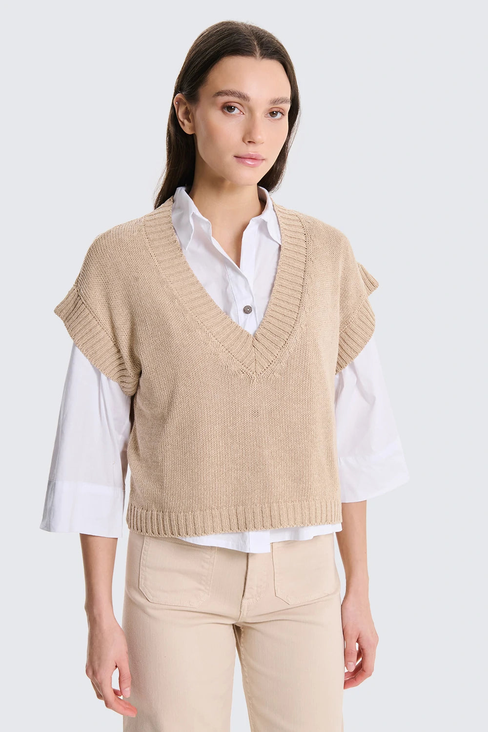 GILET SCOLLO A V TWO WAY
