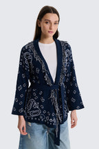 CARDIGAN PAISLEY TWO WAY