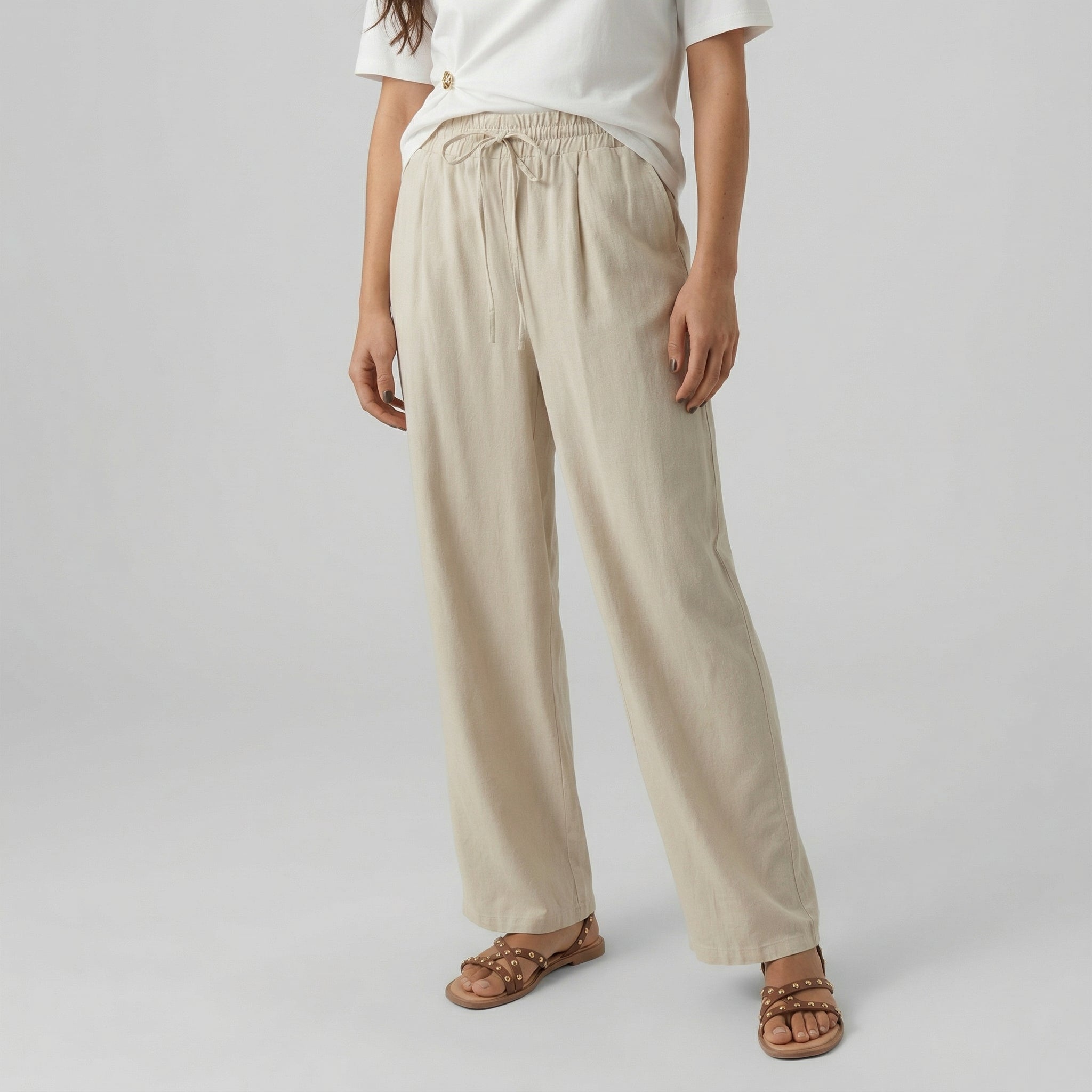 PANTALONE LINO VERO MODA