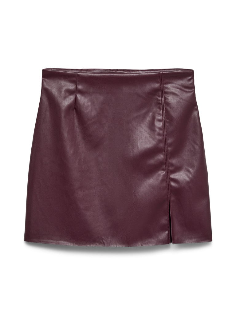 MINIGONNA ECOPELLE VERO MODA
