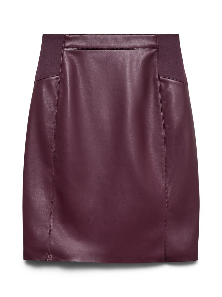GONNA MIDI ECOPELLE VERO MODA