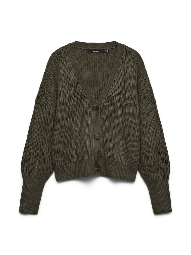 CARDIGAN SCOLLO A V VERO MODA