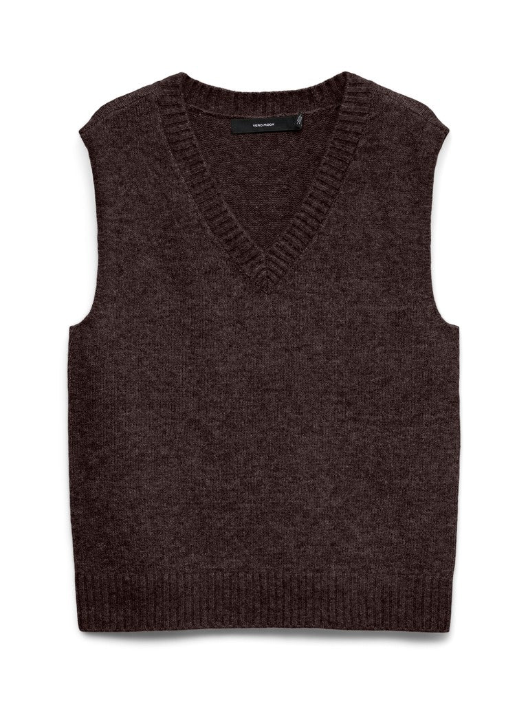 GILET SCOLLO A V VERO MODA