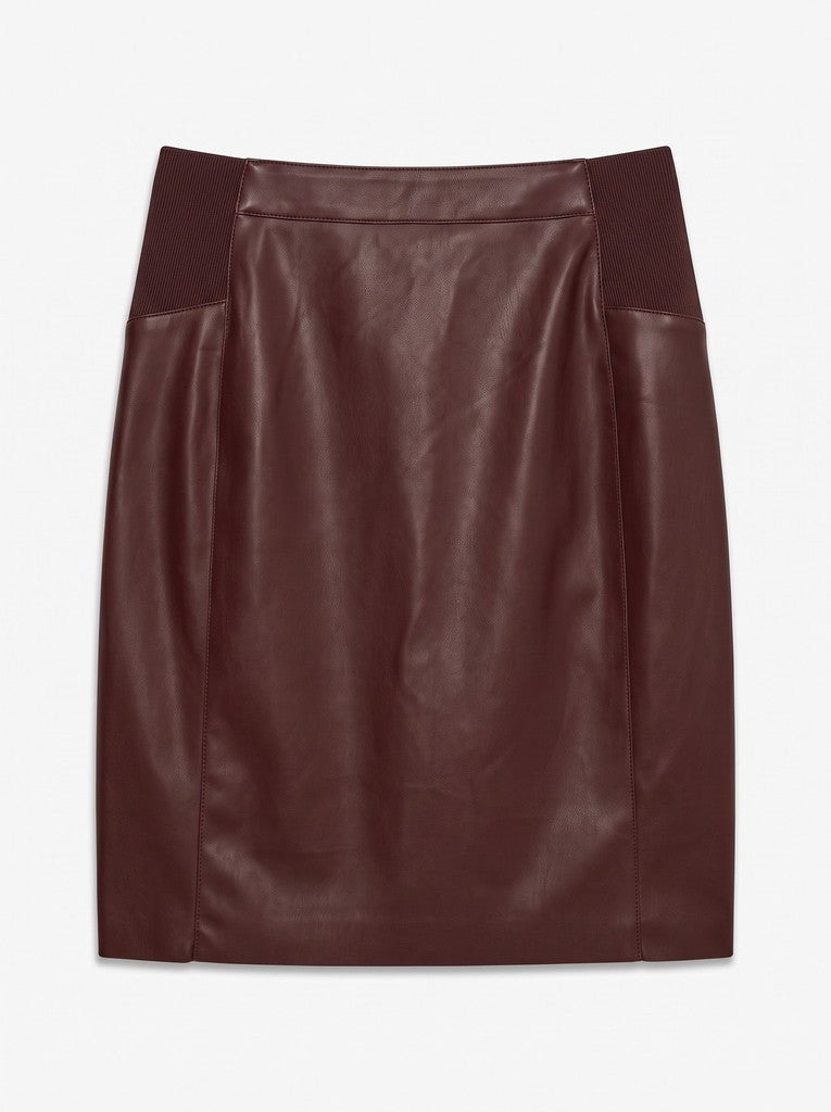 GONNA MIDI ECOPELLE VERO MODA