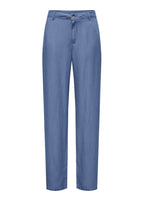 PANTALONE WIDE CHAMBRAY ONLY